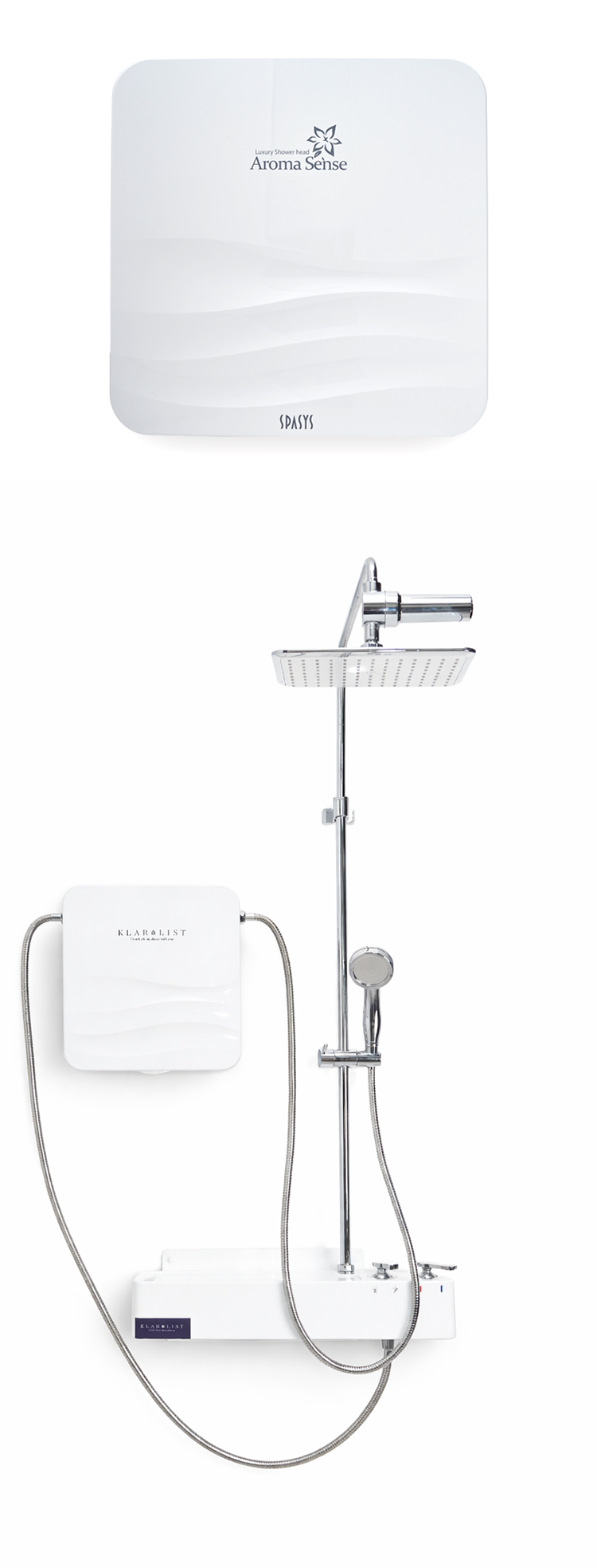 SPASYS all-in-one shower filtration system